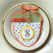 The Stamps of Life Acorn Shaped Card Fold-it Die Set