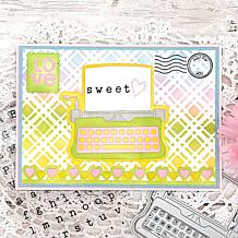 The Stamps of Life Alphabet 4 Typewriter