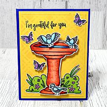 The Stamps of Life birdbath2stamp Stamps