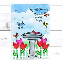 The Stamps of Life birdbath2stamp Stamps