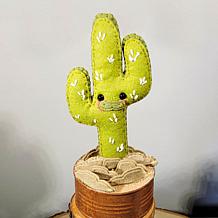 The Stamps of Life Cactus Mini Shaped Card Slimline Fold-it