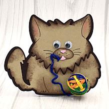 The Stamps of Life Cat Fluffy Animal Fold It Die Set