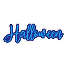 The Stamps of Life Cheerful Halloween Word Die Set