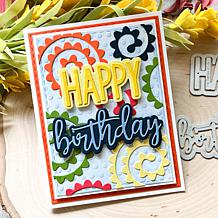 The Stamps of Life Cheerful Happy Birthday Die Set