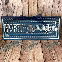 The Stamps of Life Cheerful Happy New Year Die Set