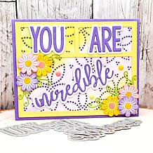 The Stamps of Life Cheerful You Are Incredible Die Set