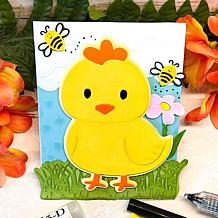 The Stamps of Life Chick and Sheep A2 Card Fold-it Die Set Bundle