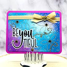 The Stamps of Life Dotted Flower Background Die Set