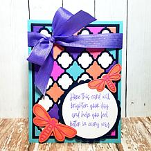 The Stamps of Life Dragonfly and Flower A2 Card Die Set