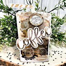 The Stamps of Life Drink Cup A2 Shaped Card Fold-it Die Set