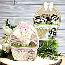 The Stamps of Life Easter Basket A2 Shaped Card Fold-it Die Set