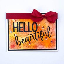 The Stamps of Life Embossing Folders Set - 1 Mum/Lattice