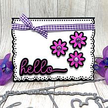 The Stamps of Life Everyday Deckle Edge A2 Card Die Set