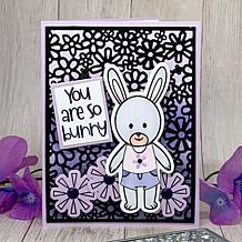 The Stamps of Life Floral Frenzy Background Die Set