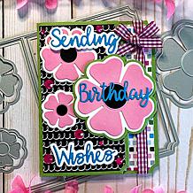 The Stamps of Life Flower Fold Over Card Die Set