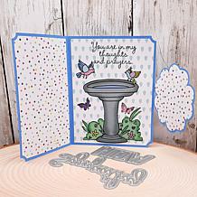 The Stamps of Life Flower Fold Over Card Die Set