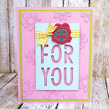 The Stamps of Life For You Gift Card Holder Die Set