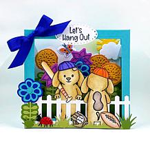 The Stamps of Life Hanging Out Dog Die Set
