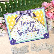 The Stamps of Life Happy Birthday #4 Die Set