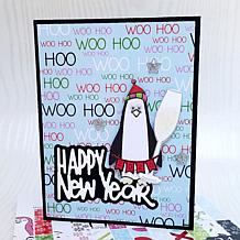 The Stamps of Life Happy New Year Word Die Set