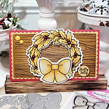 The Stamps of Life HollyWreath2Stamp Dies