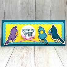 The Stamps of Life Inside Scallop Rounded Rectangle Slimline Die Set