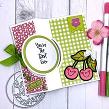 The Stamps of Life Large Circle Flip-It Card Die Set