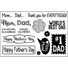 The Stamps of Life MomAndDad2Love Mothers Day Stamp