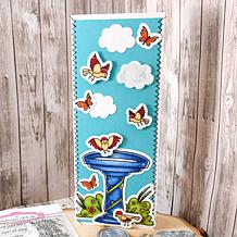 The Stamps of Life morebirdbath2stamp Clear Stamp Set