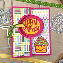 The Stamps of Life Oval Flip-it Card Die Set