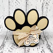 The Stamps of Life Paw Print Fold-It Die