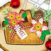 The Stamps of Life Picnic Basket Shaped Card Fold-it