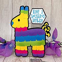 The Stamps of Life Rainbow Piñata Shaped Card Fold-it Die Set