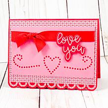 The Stamps of Life Ribbon Edge A2 Card Craft Dies