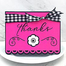 The Stamps of Life Ribbon Edge A2 Card Craft Dies