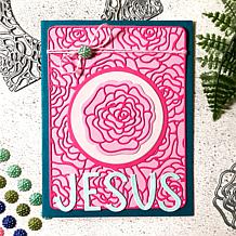 The Stamps of Life Rose Background Die Set