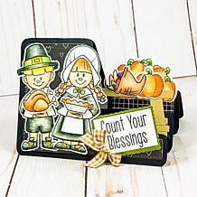 The Stamps of Life Rounded Step Up Card A2 Envelope Size Craft Die Set