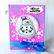 The Stamps of Life - Santa & Snowman Pudgie Dies