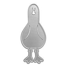 The Stamps of Life Seagull Slimline Shaped Card Fold-it