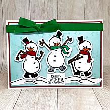 The Stamps of Life snowyscene2stamp Dies