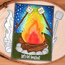 The Stamps of Life Starry Night Background Die