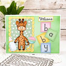 The Stamps of Life Stripy Alphabet Double Set