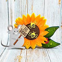The Stamps of Life Sunflower Shaped Card Fold-it Die Set