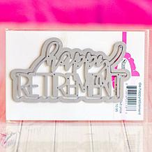 The Stamps of Life Trendy Happy Retirement Die Set