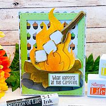 The Stamps of Life words4smores Clear Stamp Set