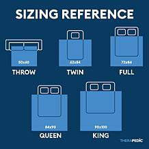 Therahaus by Therapedic Full Size Heated Mattress Pad