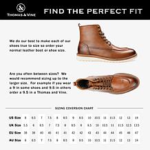 Thomas & Vine Men's Mitchell Moc Toe Ankle Boot