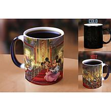Thomas Kinkade Disney Mickey & Minnie in Hollywood Heat-Sensitive Mug