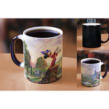 Thomas Kinkade Disney Mickey Mouse Heat-Sensitive Morphing Mug