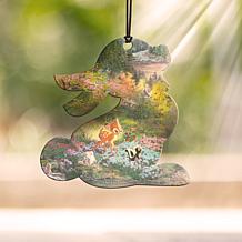 Thomas Kinkade Disney Shaped Acrylic Hanging Print - Bambi's 1st Year